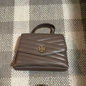 Tory Burch Chevron top handle bag